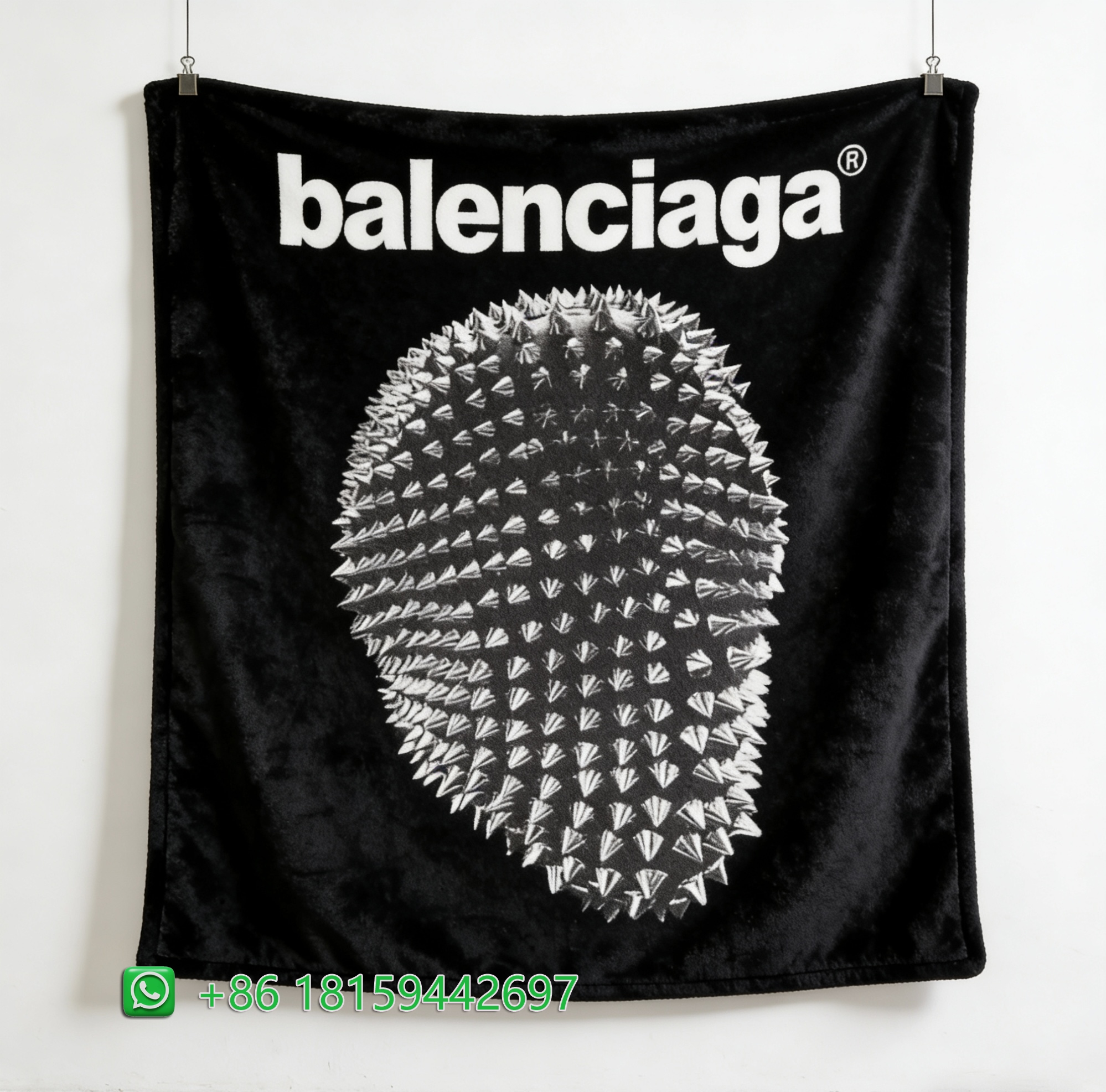 Balenciaga Throw Blankets